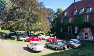 Foto vom Picknick der »Herner Oldies« auf Schloss Bladenhorst am 07.09.2025
